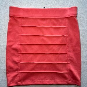Y2K Charlotte Russe Coral Mini Skirt